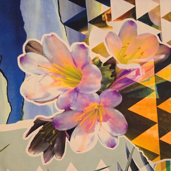 Prana Tropical Print Tankini Top - Picture 2 of 10